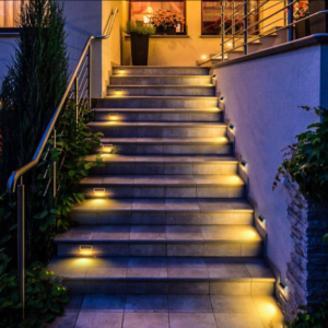Solar Wall & Stair LED Light (Set of 4)