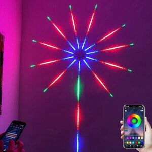 RGB Firework LED Wall Light